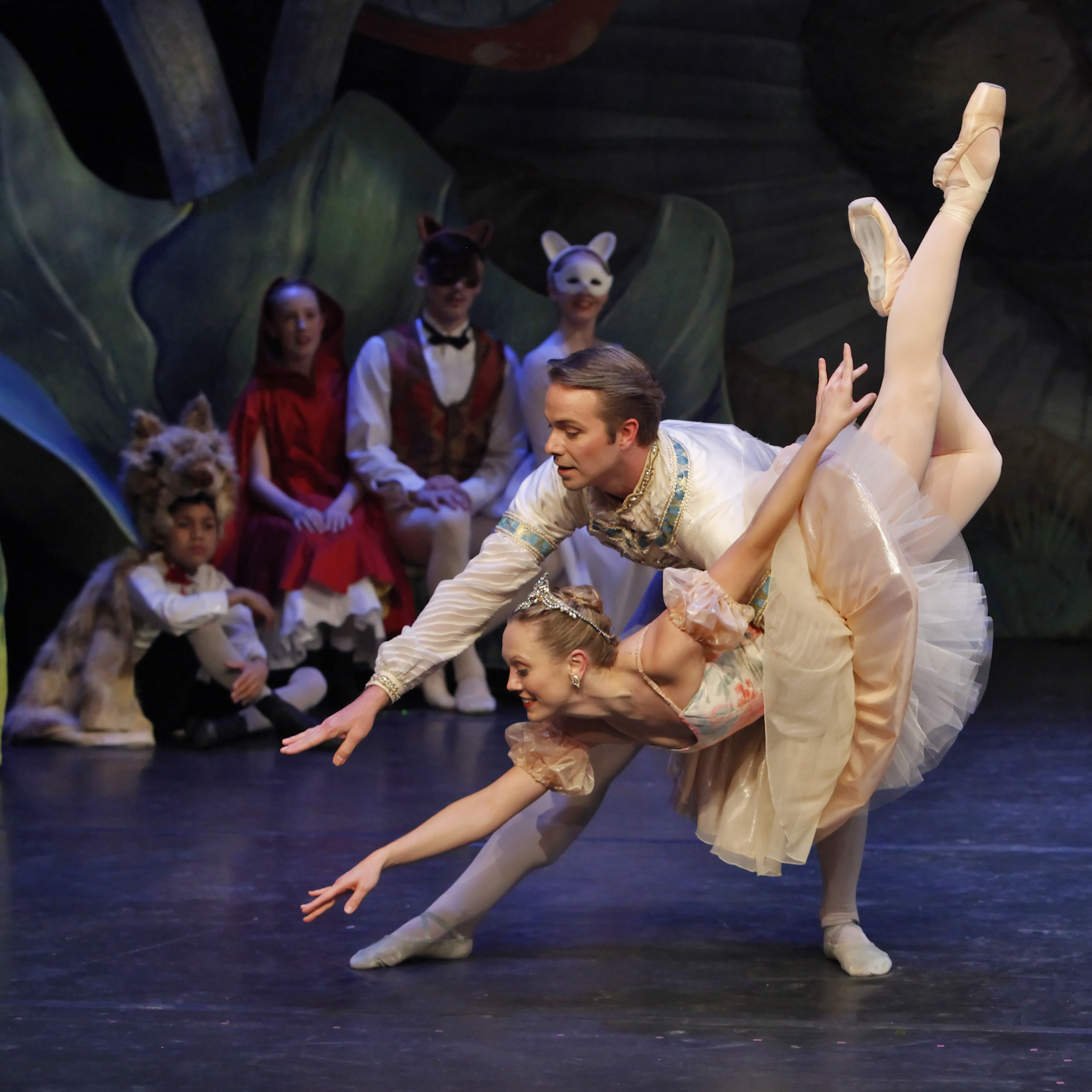 Photo: TERENCE DUNCAN &amp; ELENA ZAHLMANN in "SLEEPING BEAUTY"; Dress rehearsal photographed: Friday, February 6, 2009;  3:30 PM at Florence Gould Hall; New York, NY. Photograph: © 2009 Richard Termine (for The New York Times).
Photo Credit: Photo by Richard Termine for The New York Times