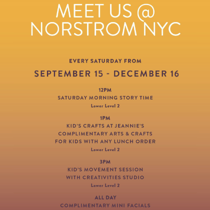 meet us at nordrstrpm NYC